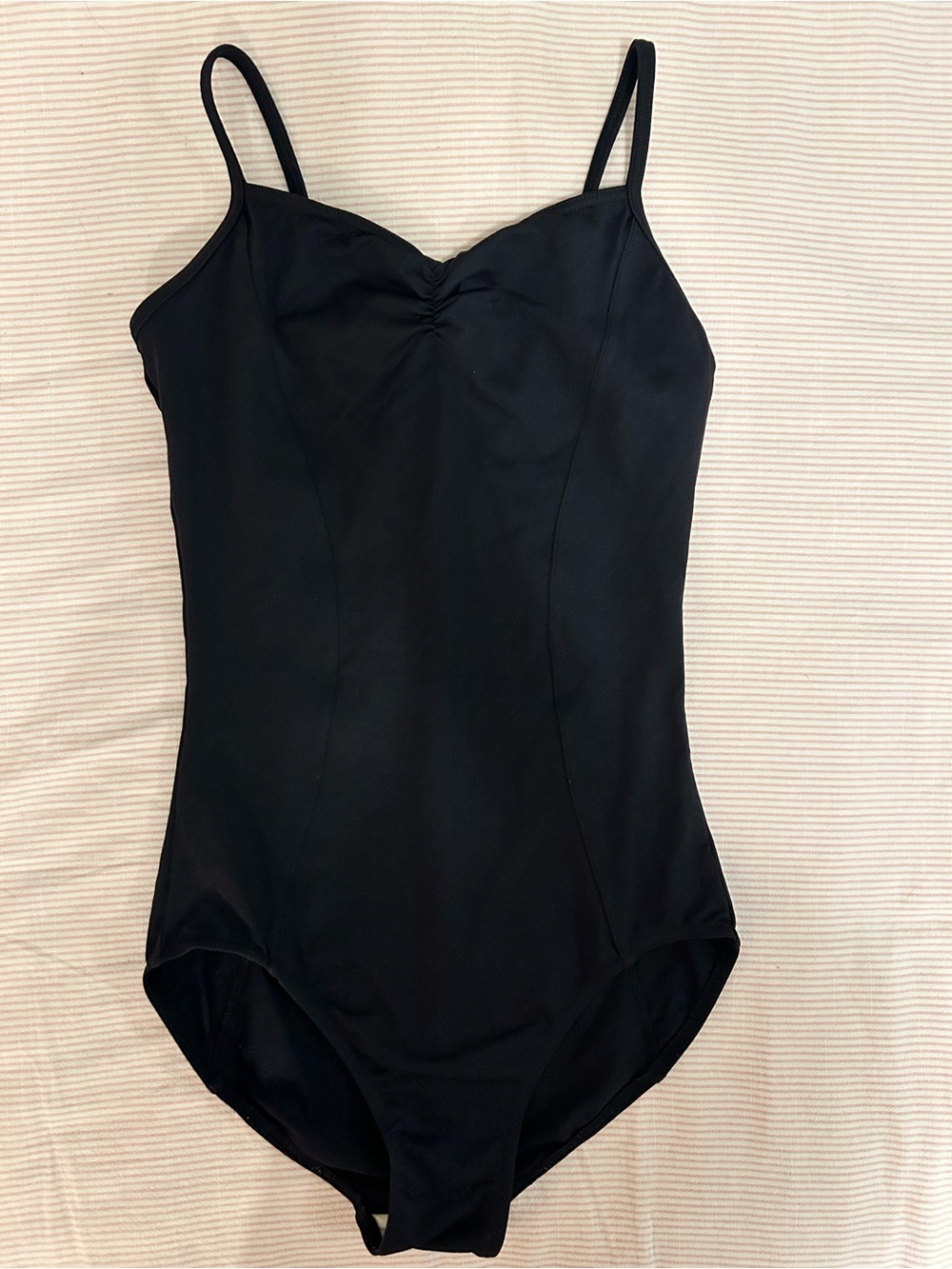 Mirella Women's Front-Pinch Seam Camisole Ballet Leotard